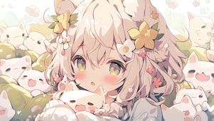 可爱小女孩