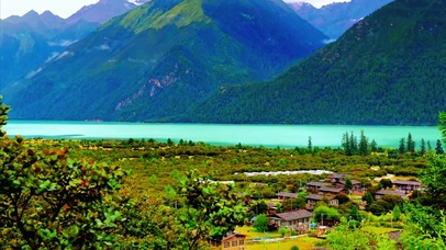 4K 青山绿水人家