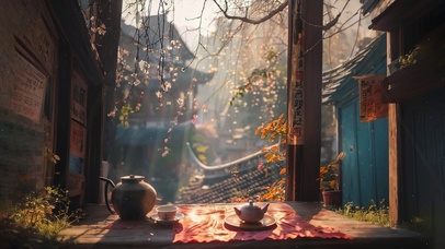 亭下煮酒