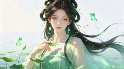 古风美女循环壁纸