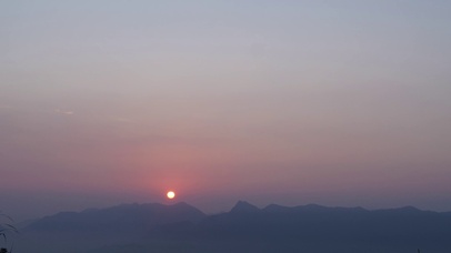 夕阳西下