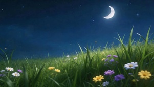清新夜空