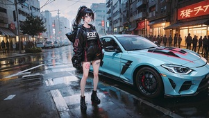 汽车女孩