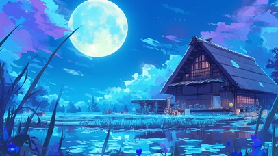 乡村夜晚