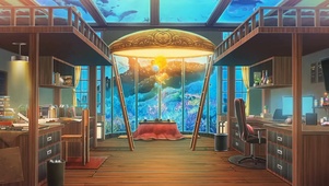 海底温馨房间