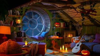 雨天阁楼温馨小屋