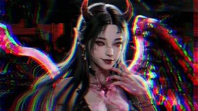 恶魔女BUG画面