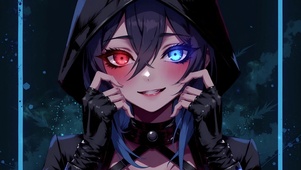 异色瞳女孩
