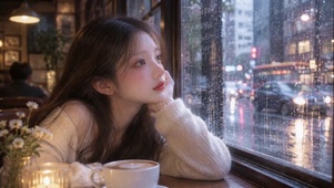 甜系美女