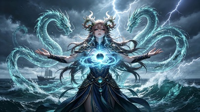 双龙破海