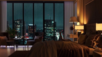 伦敦雨天一豪华公寓