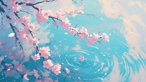 浪漫湖水