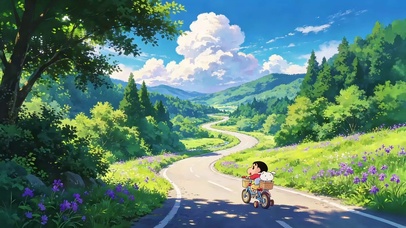 山径骑行小新