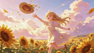 奔向向日葵