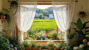 治愈田园景色
