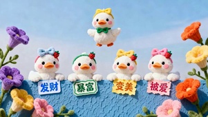 发财暴富变美被爱