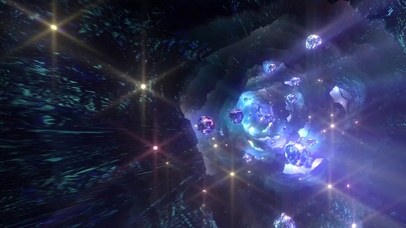 4k 黑暗发光碎片