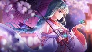 室伏理沙 -宵、花明