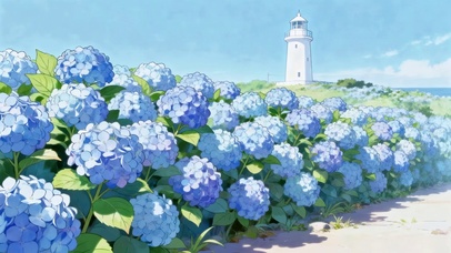 绣球花开时