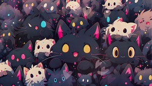 满屏猫猫