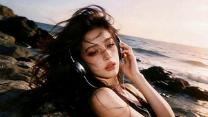 海畔听风