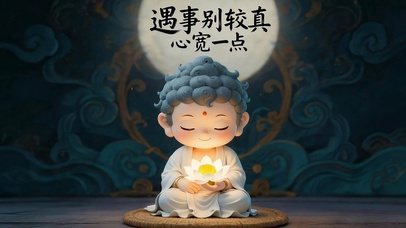 遇事别较真 心宽一点