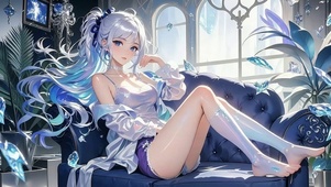 二次元可爱美少女