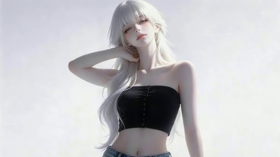 清纯可爱女孩