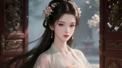 古风唐装女神