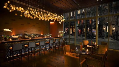 舒适雨天咖啡厅