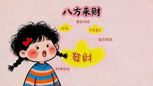 八方来财 好运到来