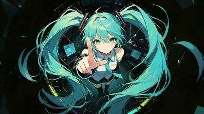 屏裂初音