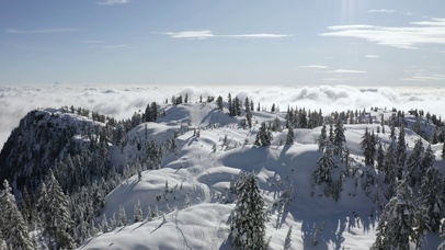 雪山滑雪