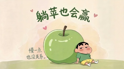躺苹