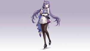 刻晴常服-画师：鸦居
