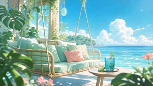 海边阳台