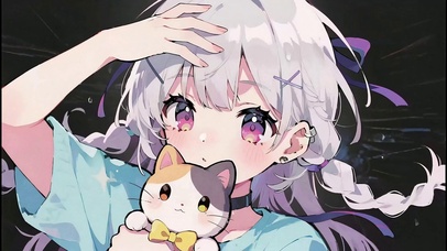 可爱小女孩高清4k