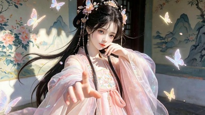 俏皮少女
