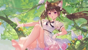 可爱长腿美少女