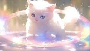 4K 光圈小猫