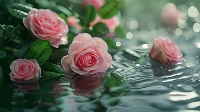 水中牡丹