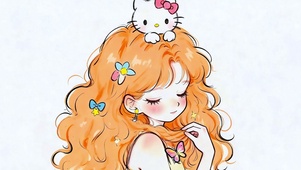 Hello Kitty女孩