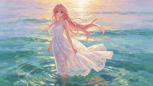 海中美女