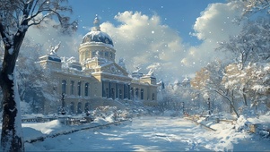 阳光雪天庄园