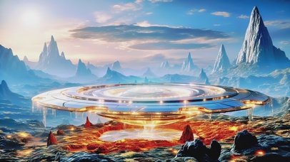 酷炫的科幻飞碟