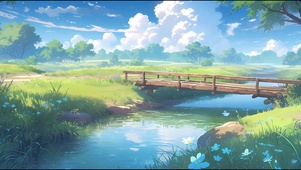 小桥流水