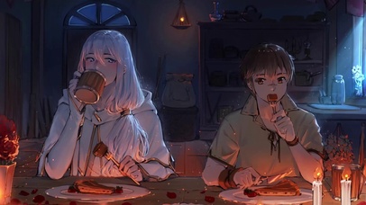  无铭传说-情人节晚餐 