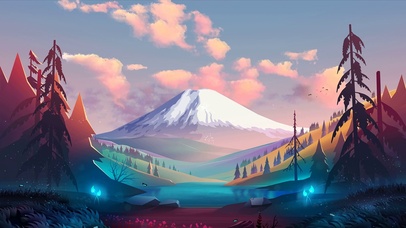 唯美治愈动漫风景