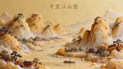 千里江山图