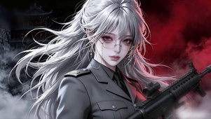 银发女战士